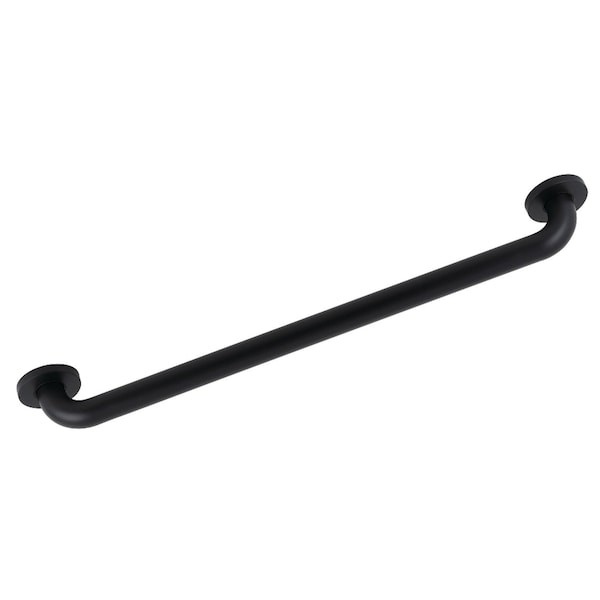 Contemporary GDR814240 Silver Sage 24" X 1-1/4" OD ADA Grab Bar, Matte Black, 26.81 L, Brass